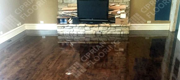 Living Room Hardwood Floor