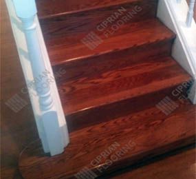 Hardwood Stairs Project