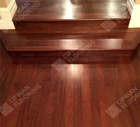 Hardwood Stairs Project