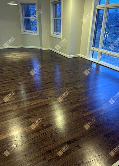 Hardwood Dark Walnut Finish Project